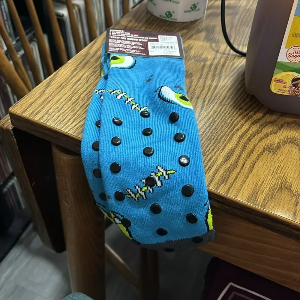Tony Hawk monster horror themed non-slip socks NWT